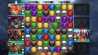 Gems of War Explore 12 Speedrun ZuulGoth Sheggra Team