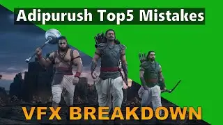 Filmmaker reacts to Adipurush Vfx and CGI | Full Vfx Breakdown | Adipurush review