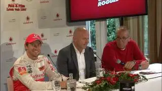 Grand Prix van Roggel, persconferentie Jenson Button