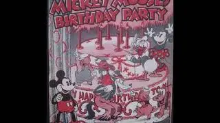 Billy Murray - Mickey Mouse's Birthday Party 1936 American Novelty Orchestra