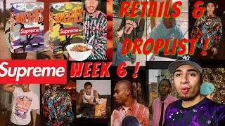SUPREME WEEK 6 WHEATIES, SWAROVSKI S LOGO AND MORE! SS21 WEEK 6