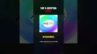 Mejores Criptomonedas para 2025!! 👉 $AIOZ 💥🚀 #Criptomonedas #Altcoins #Inversiones