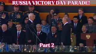 PART 2 of RUSSIA'S VICTORY DAY PARADE!   