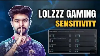 LoLzZz Gaming Sensitivity LoLzZz Gaming Sensitivity Settings New Update LoLzZz Sensitivity BGMI