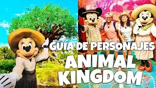 GU&Iacute;A de PERSONAJES en DISNEY'S ANIMAL KINGDOM