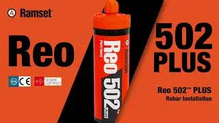 How to Install Rebar with Ramset&trade; REO 502 Plus