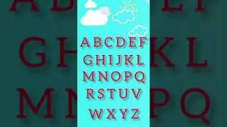 Alphabets ABCD | A to Z | #shorts | Educational video | Smart Kids