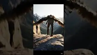 man flying | movie scene| upcoming movie scene| man flying over river | #shorts #youtubeshorts