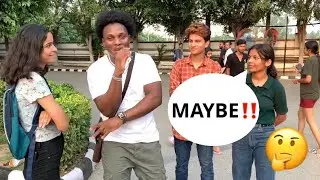 WOULD INDIANS DATE AFRICANS ❓| CHANDIGARH UNIVERSITY | Public Interview