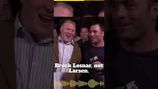 JOE ROGAN SAYS BROCK LESNAR&rsquo;S NAME WRONG