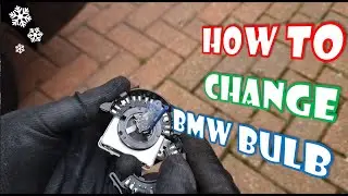 How to change your BMW f10 headlight bulb, D1S [535i f10] #howto