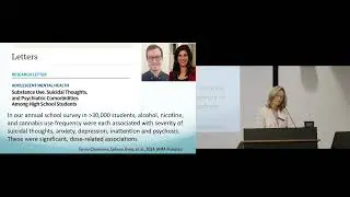 A. Eden Evins, MD, MPH — Nicotine and Cannabis in Adolescents: Are TheseJust Minor Drugs?