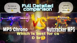 Nutcracker MP5 vs MP5 Chrono detailed comparison || Which one should I equip 🤔