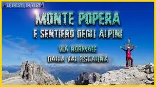 Popera ( Monte ) 3046 m, Via Normale