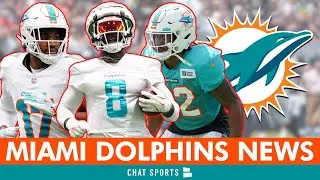 MAJOR Dolphins Injury News: Alexander Mattison OUT For Season + Jaylen Waddle, Elijah Campbell