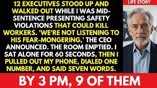 “12 Executives Ignored My Safety Warning — By Afternoon, Their Careers Were Over.”