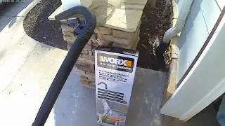 Cleaning Gutters from the Ground part 1 of 2