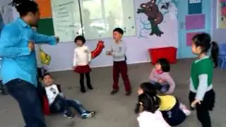 Number drill kids brown