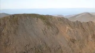 Snowdon via Grib goch, short video,