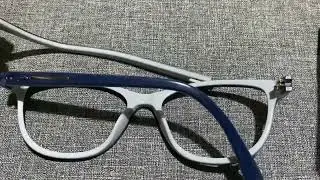 How to fix Spring Hinge Eyeglasses_Screw in Spring hinge Temple_Spring hinge arm eyeglasses
