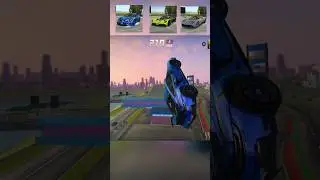 which Car Will Land On Parking Jumping Test🤯#viralshort #testing#extremecardriving