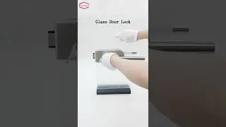 Stainless Steel Glass Door Lock with Door Handle