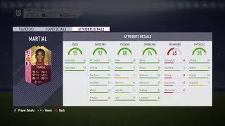 FIFA 18 Futties Winner Anthony Martial SBC