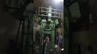 Forward Make Friction Screw Press(300 Ton Down Stroke)Brass Forging Process Jamnagar Gujarat