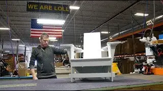 Manufacturing the Westport Adirondack Chair - Made in USA