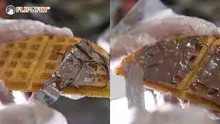 Waffle Flip&rsquo;NFry Cocok untuk Segala Topping, Mulai dari yang Asin Gurih&nbsp;sampai&nbsp;Manis&nbsp;👀