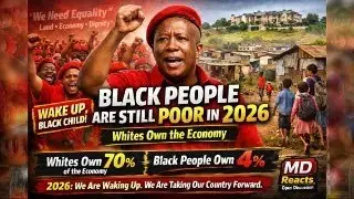 Black People Are Still Poor in 2026: Whites Own the Economy&mdash;Malema Addresses Sharpeville | Wake Up