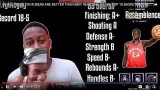 YourRage Reacts To TyTheGuy Reacting To The Top 10 Youtube Basketball Players