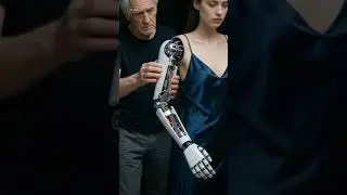 A Beautiful Robot With a Loving Touch #humanoidrobot #humanoid #shorts