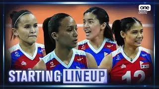 Alas Pilipinas' journey at the 2024 AVC Women's Challenge Cup | Starting Lineup