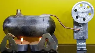 Small steam engine construction