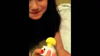 Ariel with the magic marshmallow stuffer