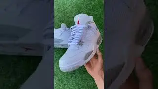 Nike Air Jordan 4 Retro &ldquo;White Oreo&rdquo; (Tech White) 2021