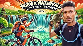 Purwa Waterfall Rewa Ka Hidden Gem! | Travel Vlog | Solo Camping | Vlog Video