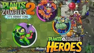 Zombis h&eacute;roes Pvz2 PvZH/ Nivel modificado Obb @RazerNothere