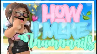 HOW I MAKE MY THUMBNAILS!! || vJules