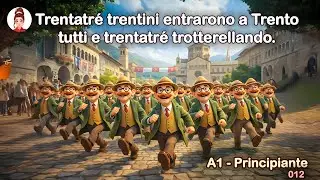 🇮🇹 Shadowing con scioglilingua – TR : R doppia | Pronuncia italiana A1