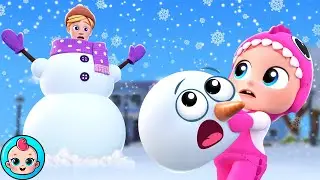 ⛄ Build a Snowman | 🎉 Crack the Pi&ntilde;ata | Bubbleee &ndash; Funny Kids Songs 🎶