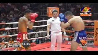 Best Boxing: Chan Bunhern Vs thai, Khmer Fighter