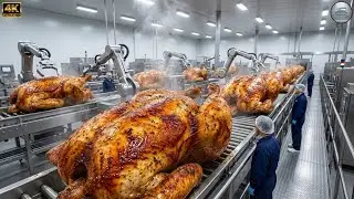 Inside the Whole Chicken Curry Factory | How Thousands of Chickens Are Cooked Daily
