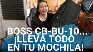 RESE&Ntilde;A BOSS CB  BU10... &iexcl;LA UNICA MOCHILA QUE NECESITAS PARA TODO!