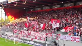 Jahn Fans - Hans-Jakob-Tribüne Stimmung