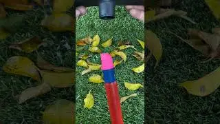 The broom reborn with a balloonSimple and creative repair#CaliGarage #HomeHack #CreativeFix