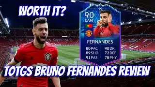 BEST CAM IN THE GAME! TOTGS BRUNO FERNADES PLAYER REVIEW! #FIFA21 ULTIMATE TEAM