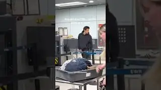 Harry Styles goes through SECURITY at an airport #harrystyles #loveontour #onedirection