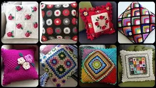 Cochet Cushion Cover Design/Crochet Pillow Cover Design